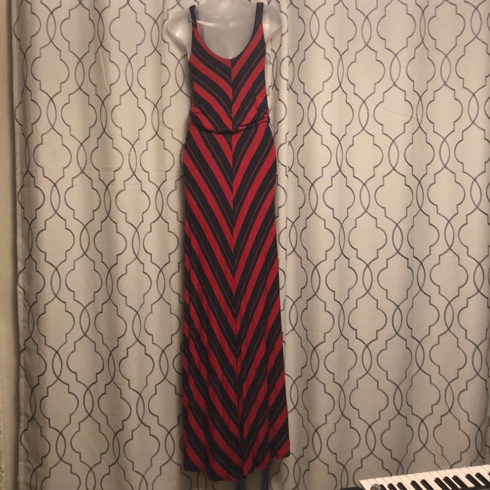 Ella Moss sz S Maxi Dress perfect for 4th of July